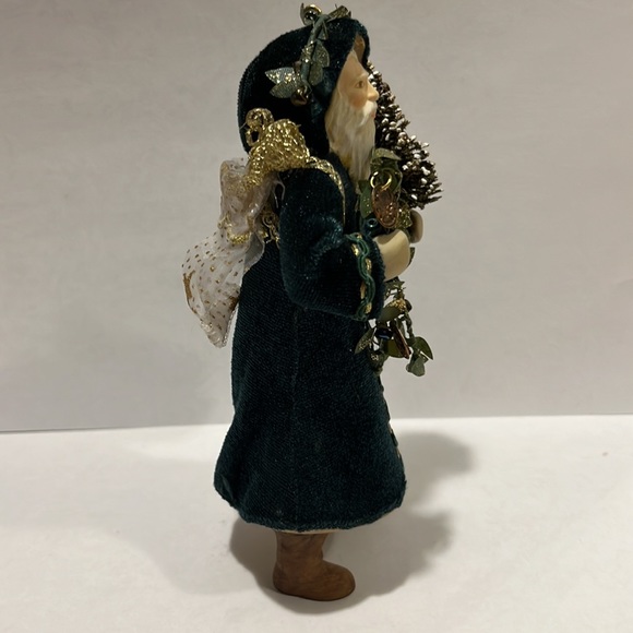 Hallmark 2007 Father Christmas Series 4 Ornaments Green - Picture 3 of 8